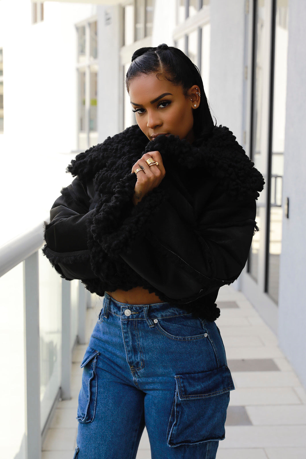 SHEARLING JACKET