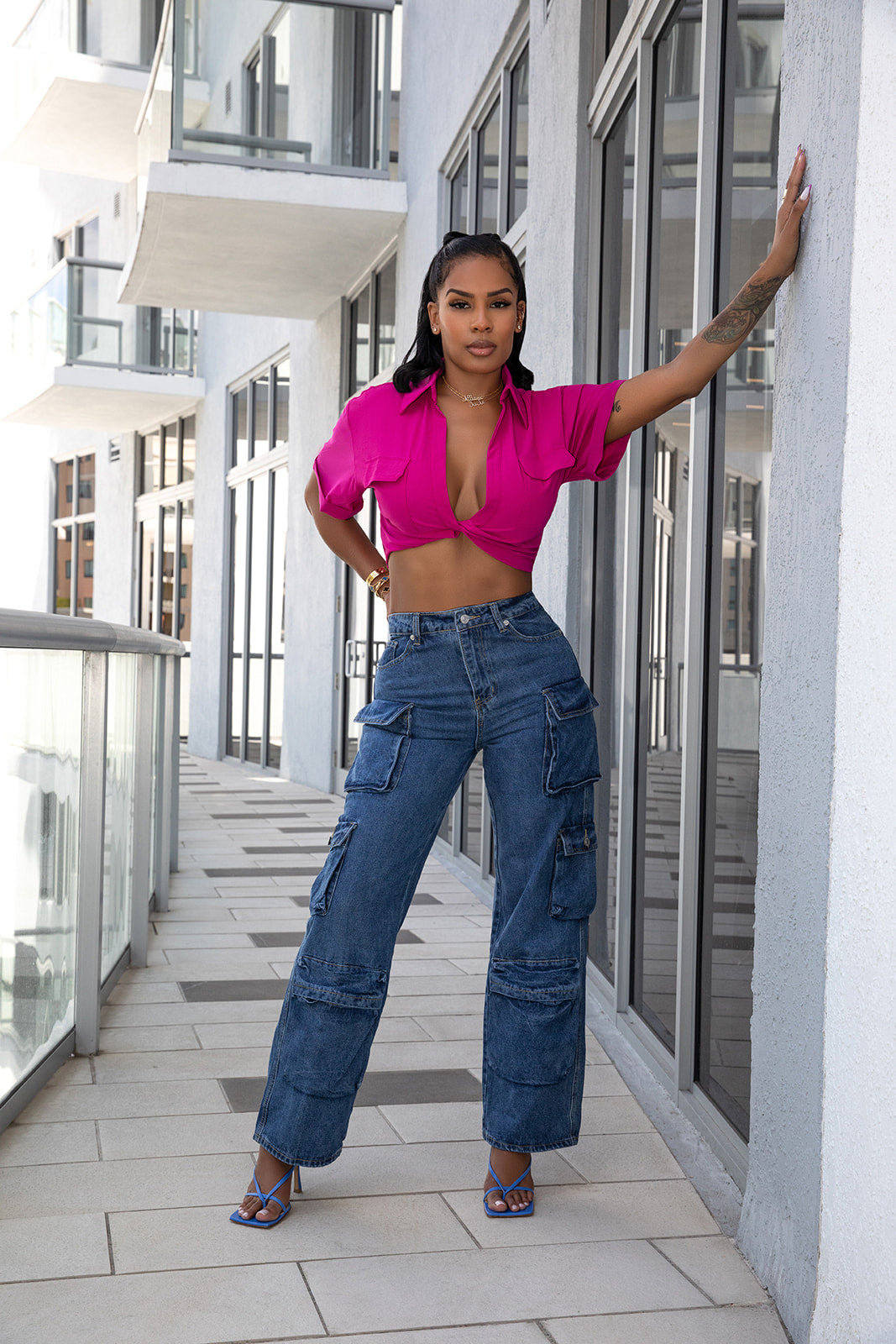 TWIST CROP TOP