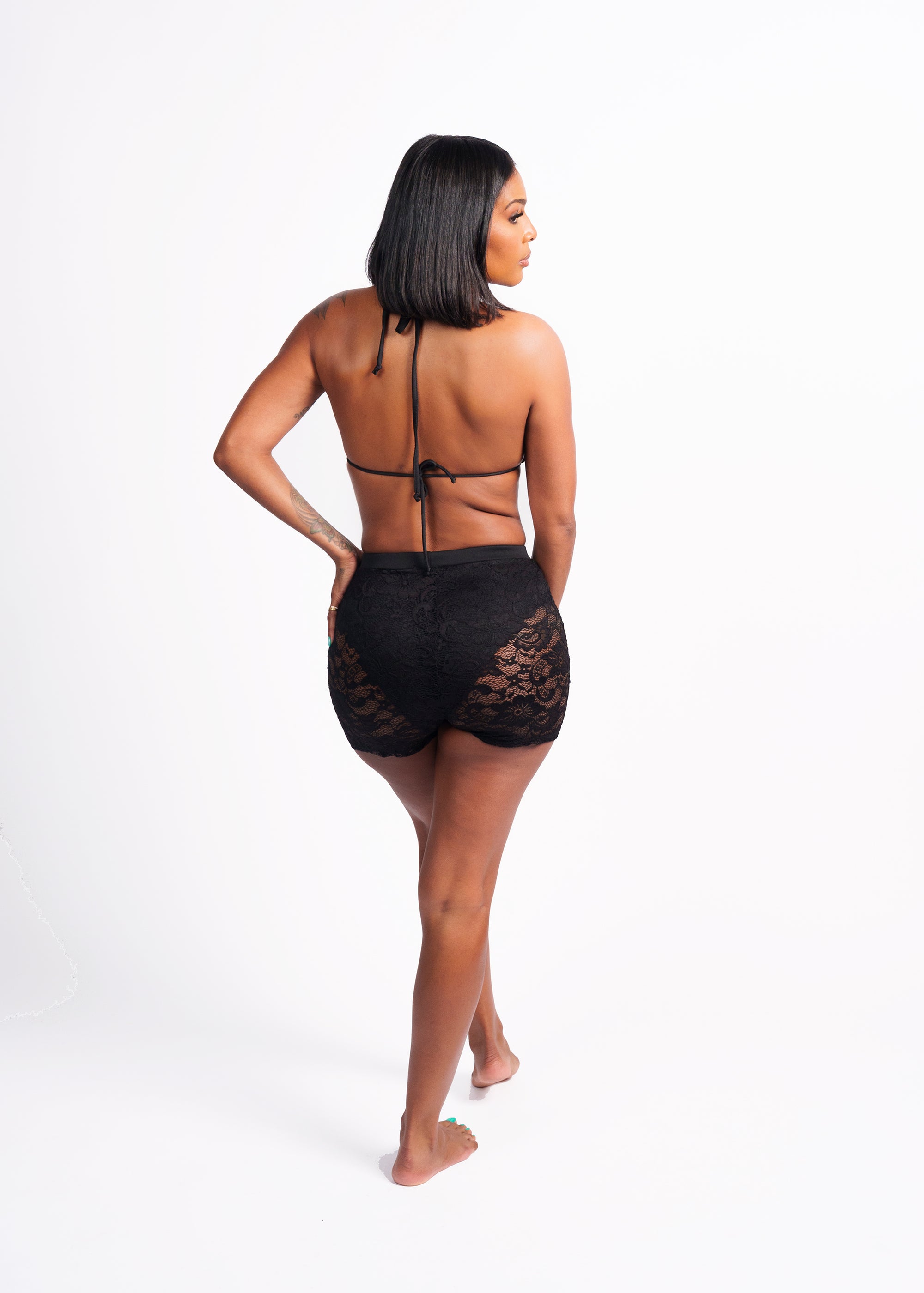LACE TO SWIM BIKINI SET